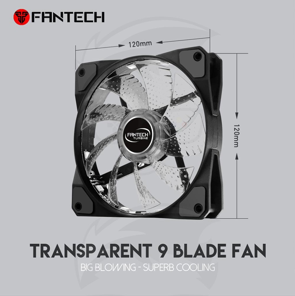 Fantech Fc-123 Turbine Computer Case Fan Fantech Fc-123 Turbine Computer Case Fan